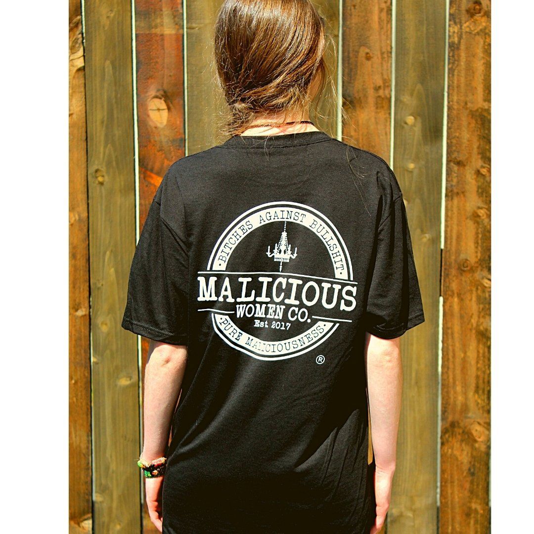 Pure Maliciousness Crew Neck T-Shirt - Malicious Women Co. - Apparel